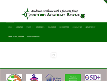 Tablet Screenshot of concordboyne.com